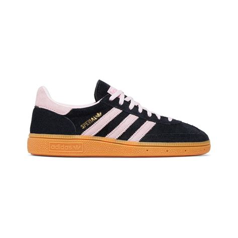 adidas spezial core black / clear pink / gum|adidas handball core pink gum.